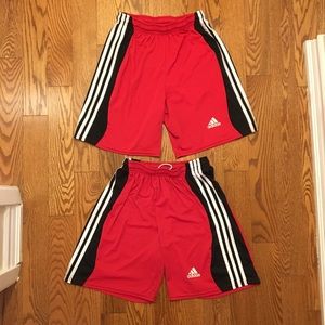2/$15 adidas shorts - MEDIUM